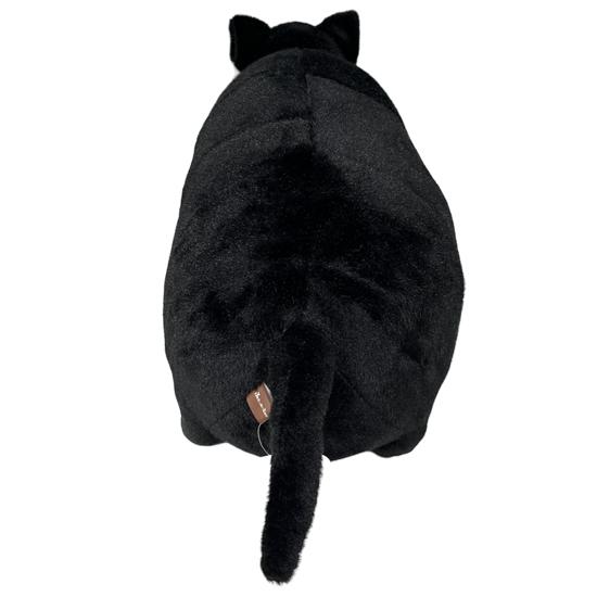 ふとっちぃZoo にゃんこ クロ 黒猫 猫のぬいぐるみ 丸い猫 デブ猫