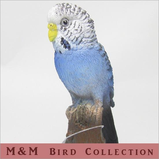 鳥のオブジェ バードコレクション M M W468 インコ ブルー いんこの置物 Mm W468c ソプラノyahoo 店 通販 Yahoo ショッピング