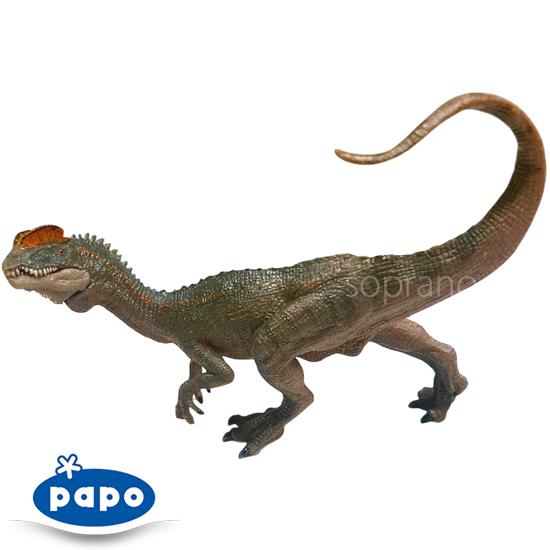 papo パポ 恐竜フィギュア 55035 ディロフォサウルス : ソプラノYahoo