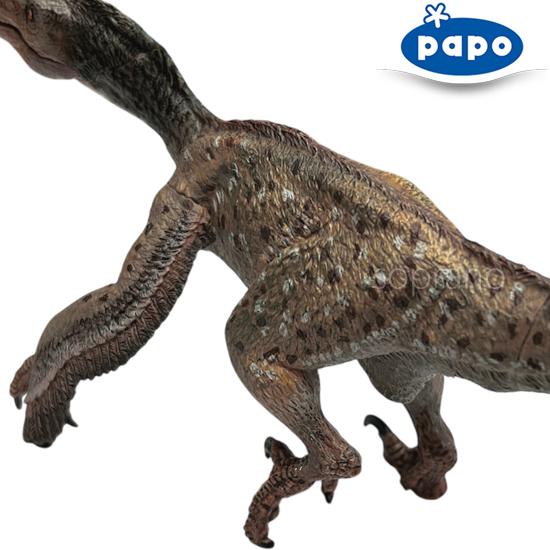 papo パポ 恐竜フィギュア 55086 ベロキラプトル 羽毛