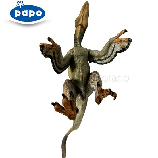papo パポ 恐竜フィギュア 55086 ベロキラプトル 羽毛