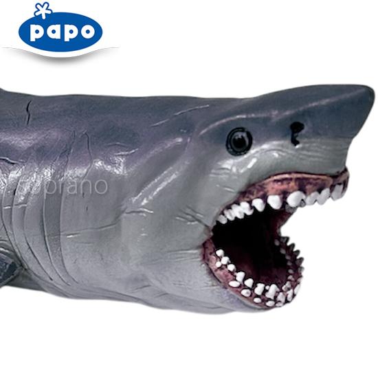 papo パポ 恐竜フィギュア 55087 メガロドン : ソプラノYahoo!店