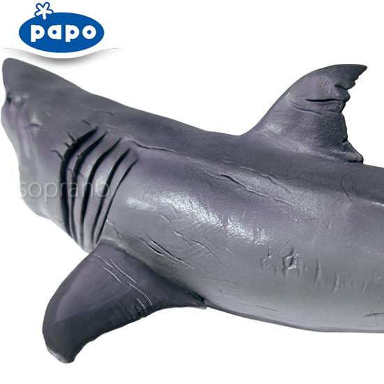 papo パポ 恐竜フィギュア 55087 メガロドン : ソプラノYahoo!店