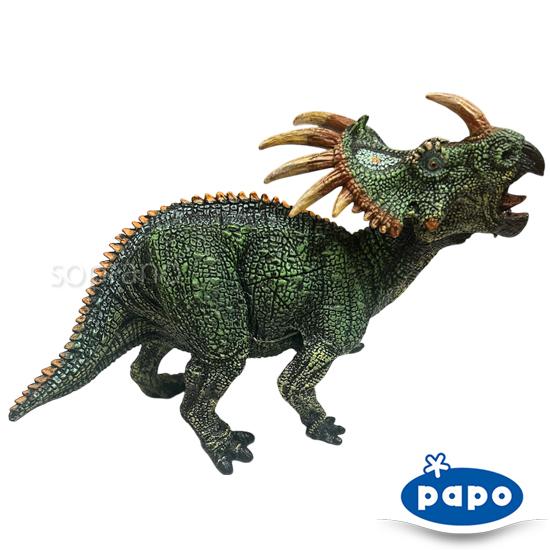 papo パポ 恐竜フィギュア 55090 スティラコサウルス : ソプラノ