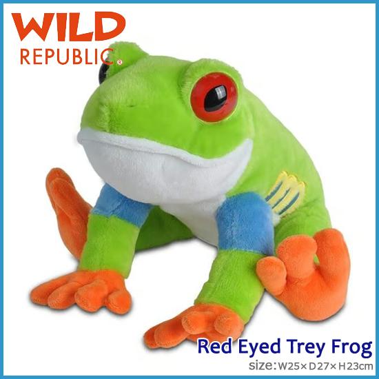 Wild Republic ワイルドリパブリック ぬいぐるみ 10947 赤目アマガエル