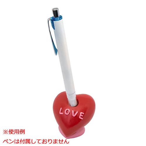 ペン立て ハート ラブ ペン差し ペンスタンド 1本用 : ソプラノYahoo