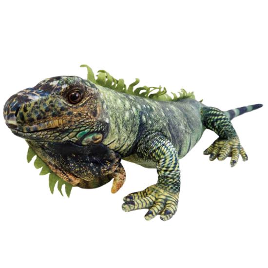 イグアナの人形 WILD REALS ワイルドリアルズ イグアナ 爬虫類 ぬいぐるみ : ソプラノ