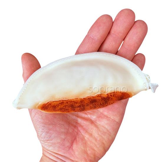 餃子ミニポーチ カラビナ付き ギョーザの小物入れ コインケース