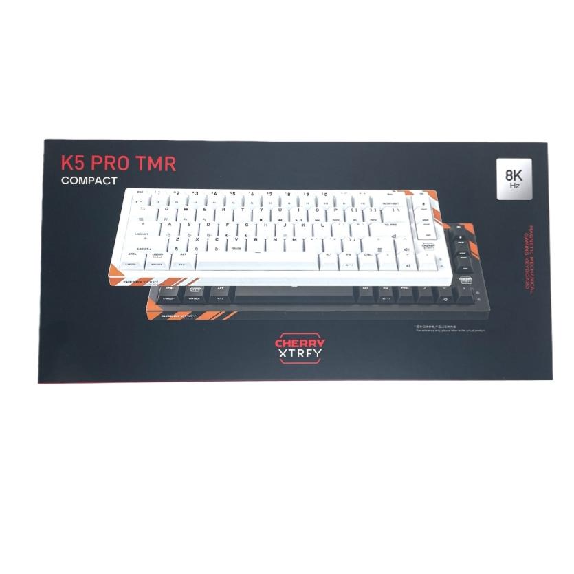 CHERRY XTRFY K5 Pro TMR 有線磁気キーボード 黒（くろ）TMR磁気