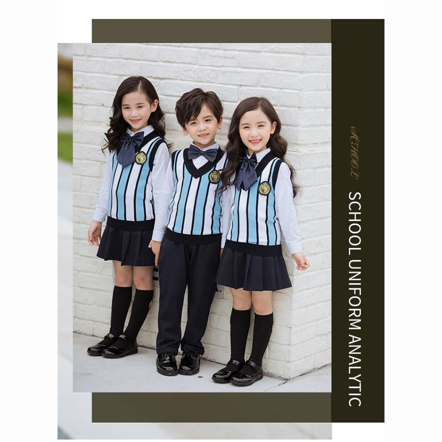 ニット ベスト 子供服 Vネック 男女 キッズ 入学式 女の子 子供服 男の子 卒業式 女の子 小学生 子供服 Supersport Tn