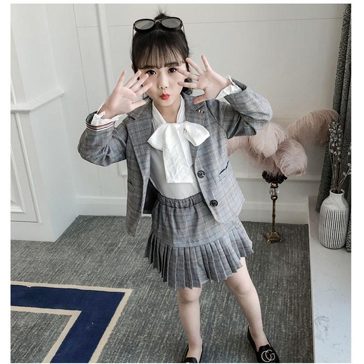 2点セット 通学制服 卒業式 こども ジャケット スカート セット 子供服 女の子 小学生 受験 お洒落 上下セット セットアップ 子供 スーツ スーツ 入園式 Sop4j03 So Pretty 通販 Yahoo ショッピング