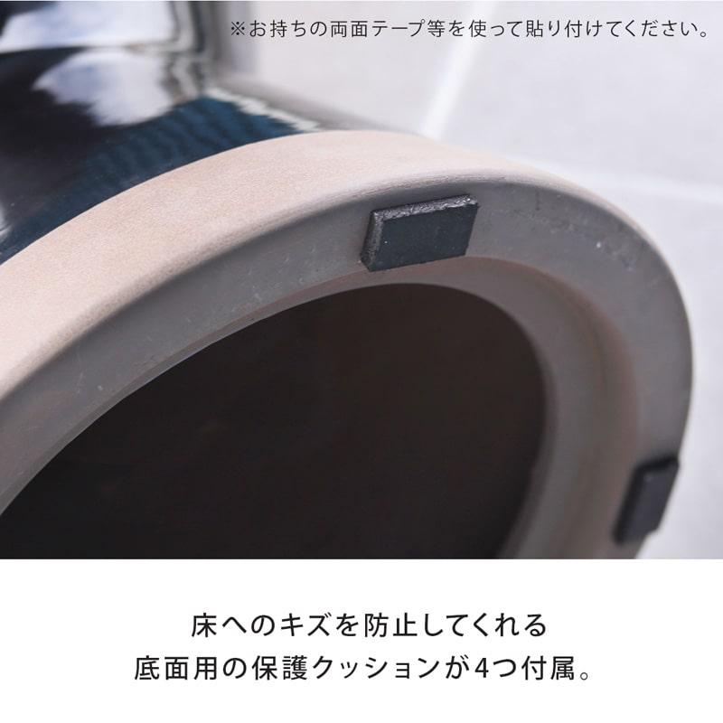 陶器 フラワーベース 花台 植物置き セラミック 玄関 テラス ガーデン 屋外 おしゃれ 北欧 ホワイト ブラック ブルー イエロー グレー レッド 【Products】 0440