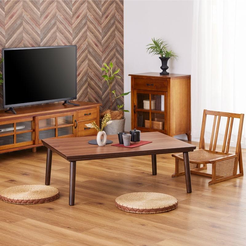 こたつテーブル 105cm 長方形 テーブル単品 木製 こたつ ローテーブル