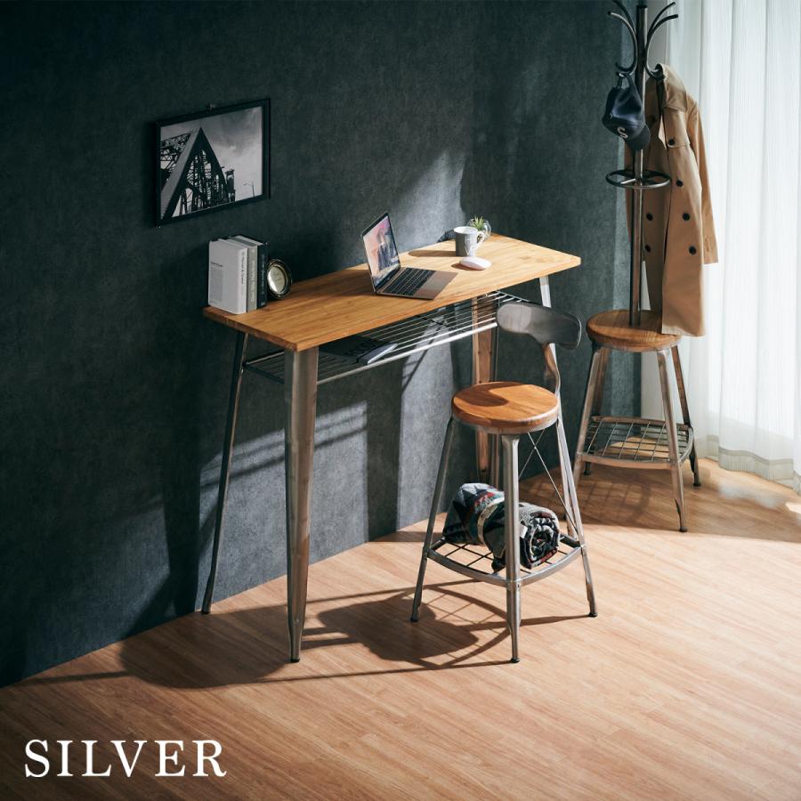 ハイテーブル カウンターテーブル ヴィンテージ風 おしゃれ モダン