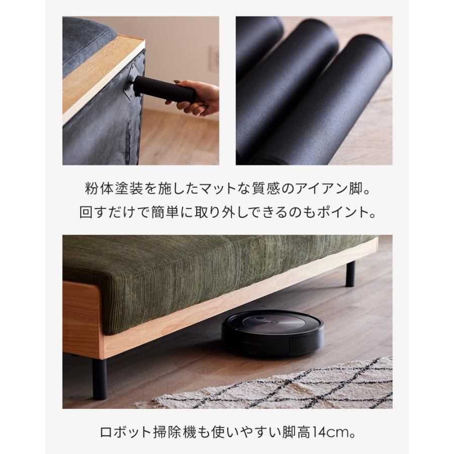 Living & Journey 3Wayソファベッド ブラック Living＆Journey（リビングアンドジャーニー） ソファベッド 3way