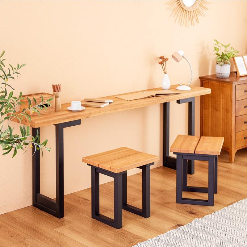 Living＆Journey（リビングアンドジャーニー） スツール 単品 木製