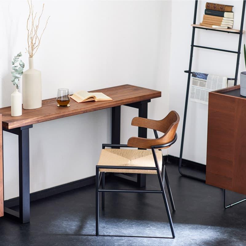 【未使用品】ペーパーコード ダイニングチェア 完成品 天然木　ブラウン 楽天市場】ダイニングチェア 1脚単品 完成品 天然木 ペーパー