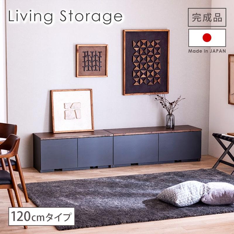Living＆Journey（リビングアンドジャーニー） ベンチ収納 120cm 国産 