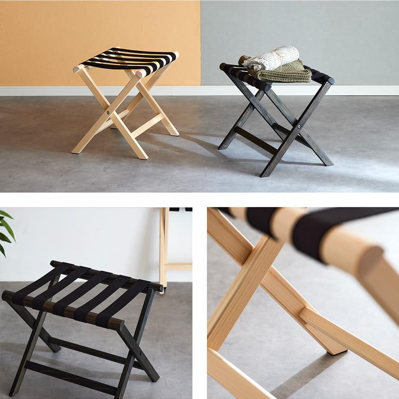 Living＆Journey（リビングアンドジャーニー） バゲージラック ひのき