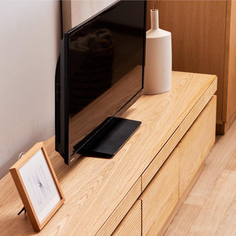 テレビボード 166cm ローボード テレビ台 TV台 収納 リビング収納 天然