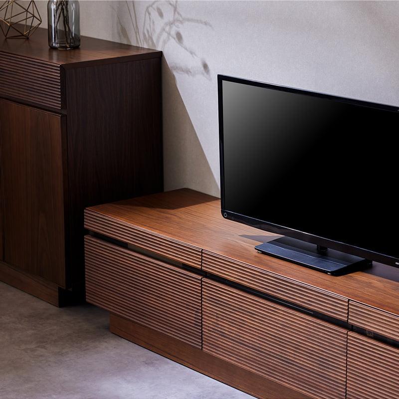 テレビボード 180cm ローボード テレビ台 TV台 収納 リビング収納 天然