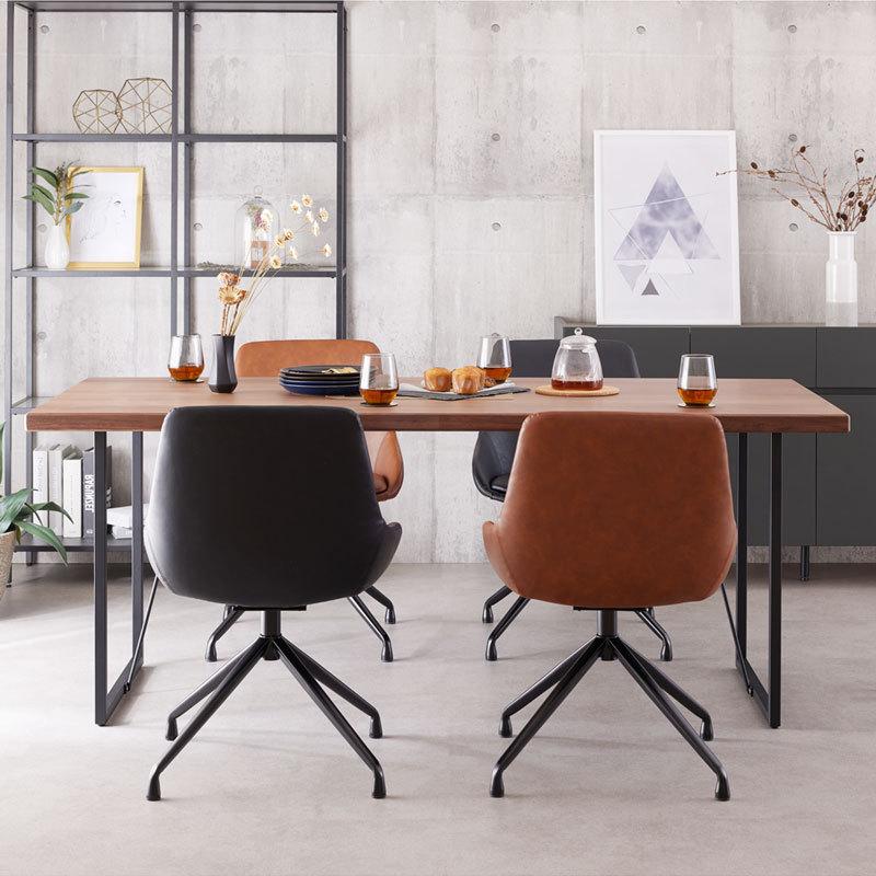 ダイニングチェア 回転チェア 回転イス イス 1脚 おしゃれ 北欧 モダン