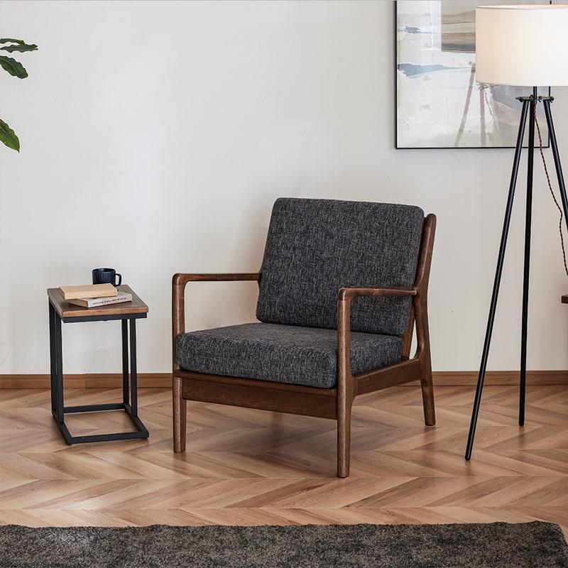 ソファ 1P 一人掛けソファ ソファー アームソファ ブラック ブラウン