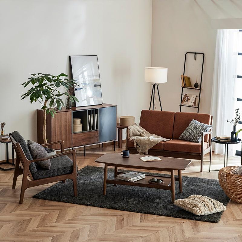 ソファ 1P 一人掛けソファ ソファー アームソファ ブラック ブラウン