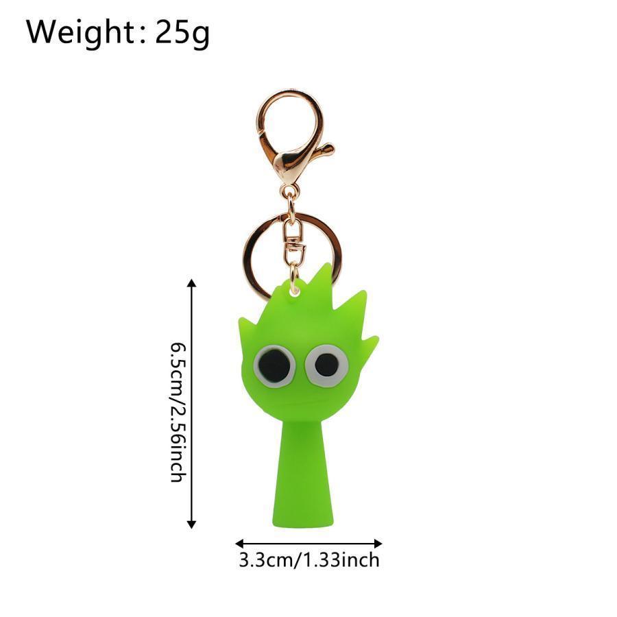 カラー選べる5個セット】 キーホルダー スプランキー sprunki plush