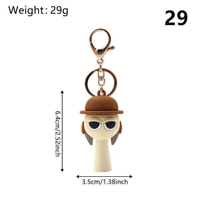 カラー選べる5個セット】 キーホルダー スプランキー sprunki plush