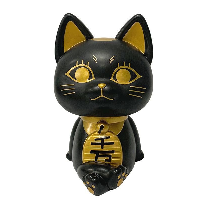 ダンダダン ターボババア 招き猫 貯金箱 千万円 祈福猫 金運招き猫
