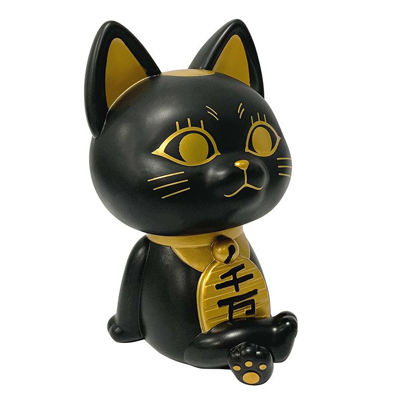 ダンダダン ターボババア 招き猫 貯金箱 千万円 祈福猫 金運招き猫
