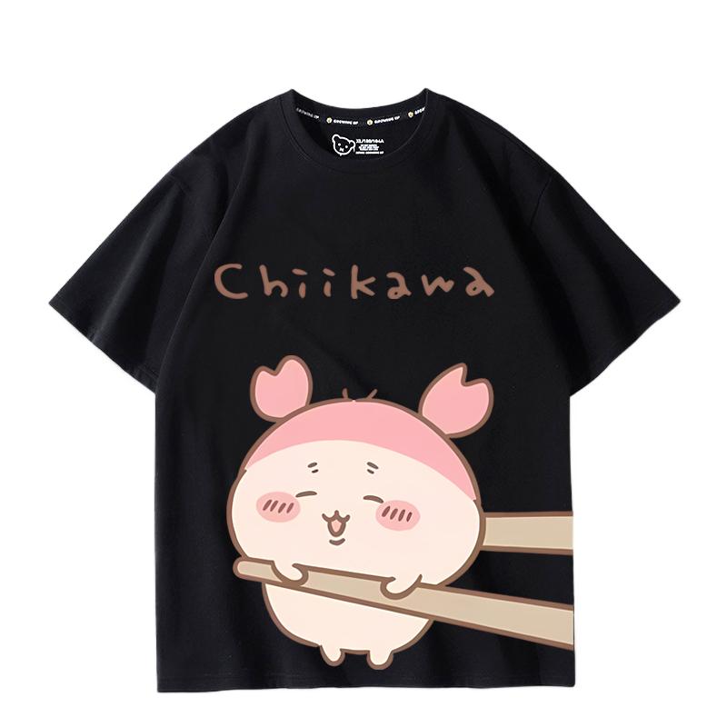 ちいかわ Tシャツ 半袖 うさぎ ハチワレ キャラクター 綿100% 通気性
