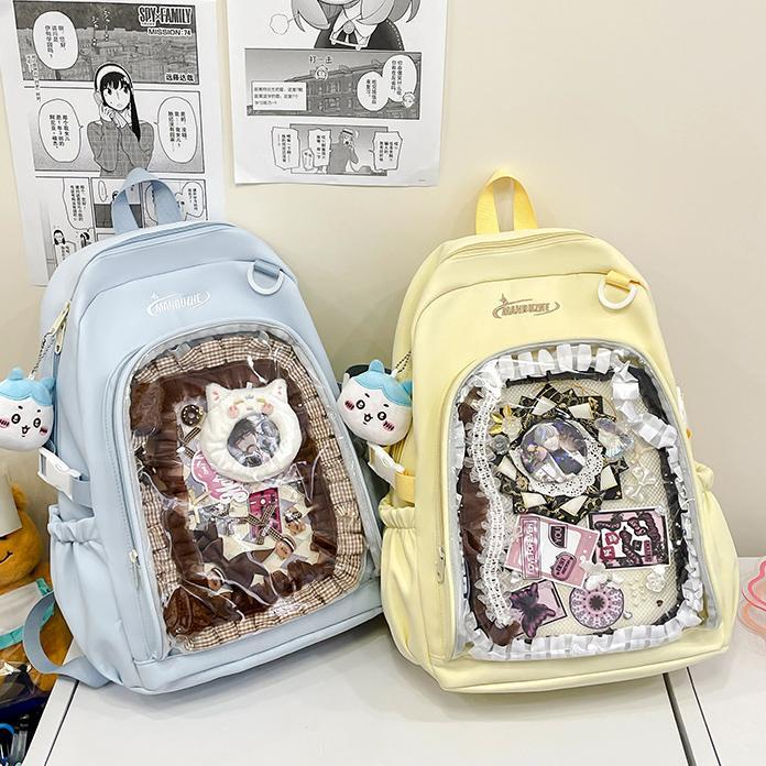 RIIZE 上海ポップアップ　痛バッグ　アントン　リュック 2026新 リュック 痛痛リュック 大容量 クリア窓口 見せバッグ 痛バッグ