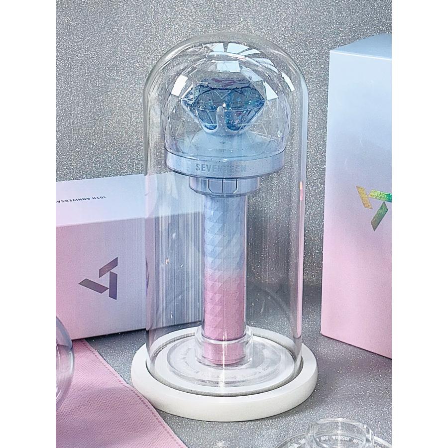 SEVENTEEN ペンライト ディスプレイベース アクリル製 10周年 記念