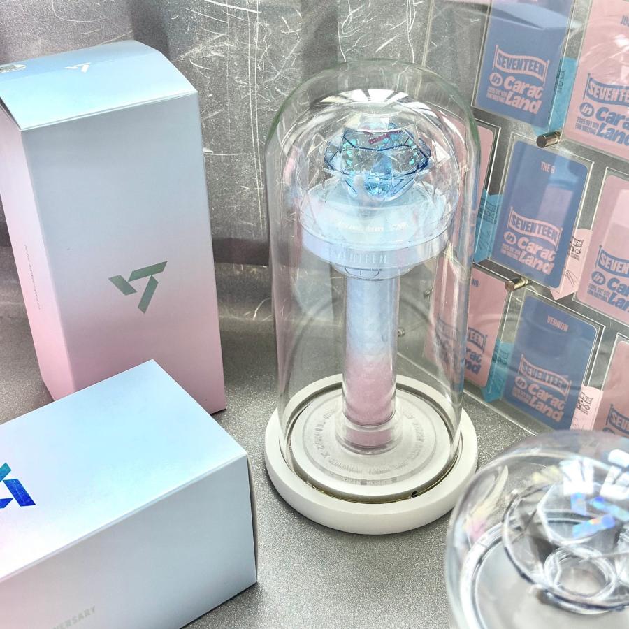 SEVENTEEN ペンライト ディスプレイベース アクリル製 10周年 記念