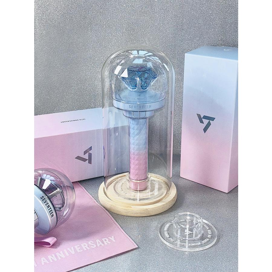SEVENTEEN ペンライト ディスプレイベース アクリル製 10周年 記念