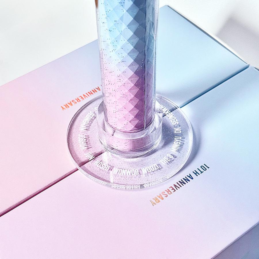 SEVENTEEN ペンライト ディスプレイベース アクリル製 10周年 記念