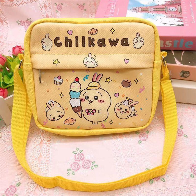 ちいかわ ショルダーバッグ 斜めがけ うさぎ ハチワレ モモンガ 携帯