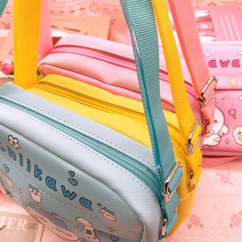 ちいかわ ショルダーバッグ 斜めがけ うさぎ ハチワレ モモンガ 携帯