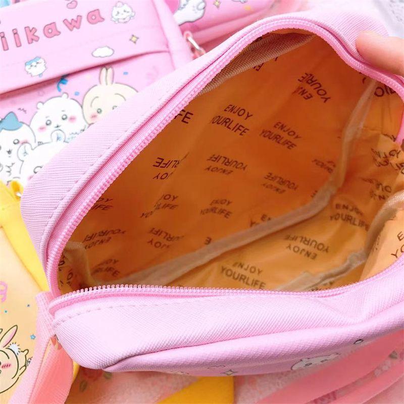 ちいかわ ショルダーバッグ 斜めがけ うさぎ ハチワレ モモンガ 携帯