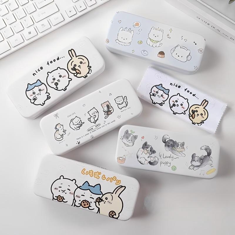 ちいかわ ハードケース メガネケース ハチワレ うさぎ 眼鏡入れ