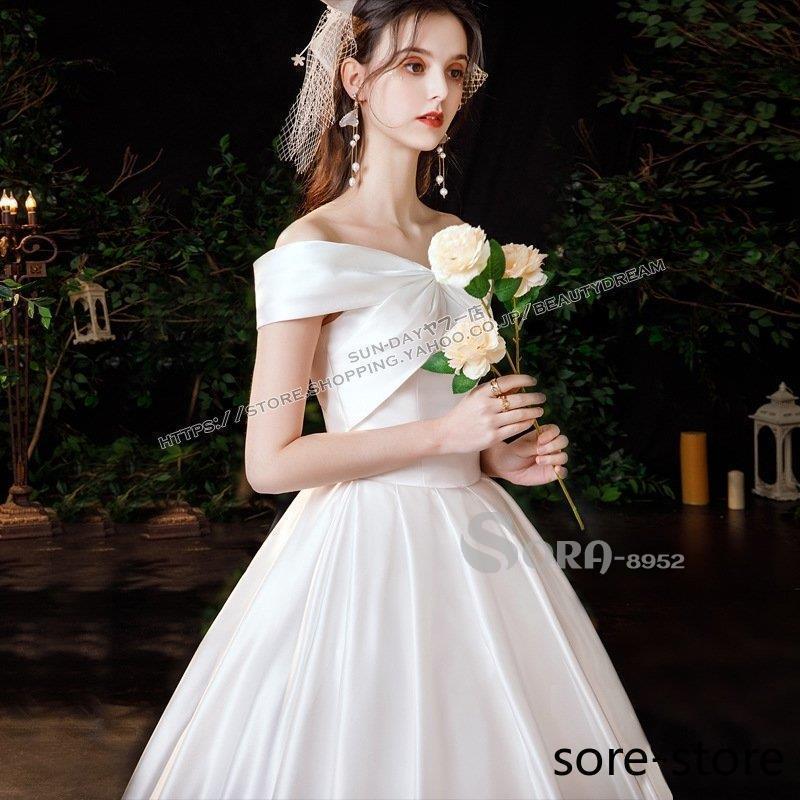 安売り ウェディングドレス ドレス フォーマルドレス 可愛いドレス エレガント パーティードレス 花嫁ロングドレス ワンピース結婚式 二次会 挙式hs6700