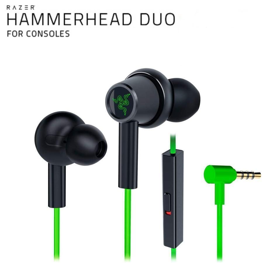 レイザー イヤホン Razer Hammerhead Duo Console ゲーミング レイザー イヤホン Razer Hammerhead Duo Console ゲーミング