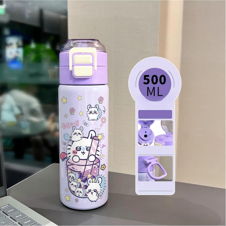 送料無料】ちいかわ 水筒 サーモス 真空断熱 保温保冷304ステンレス製