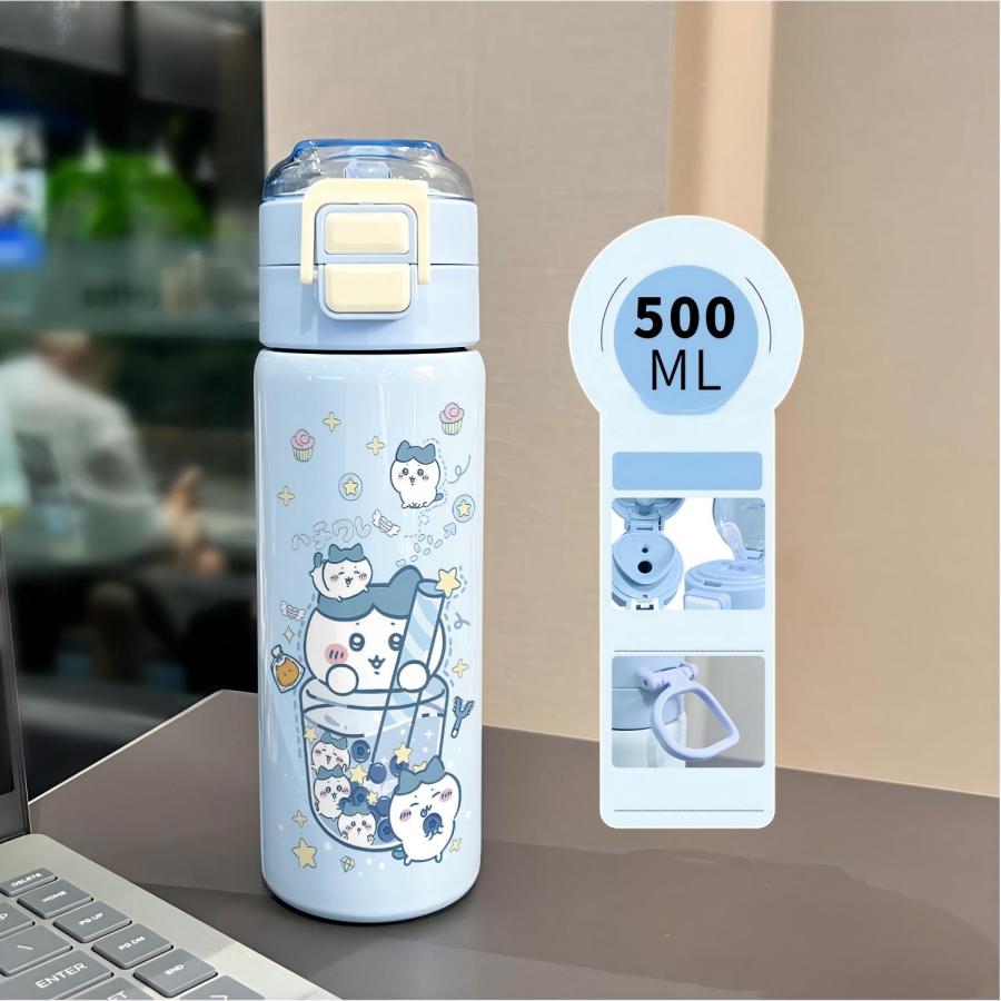 送料無料】ちいかわ 水筒 サーモス 真空断熱 保温保冷304ステンレス製