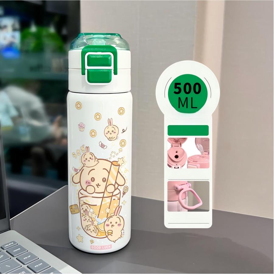 送料無料】ちいかわ 水筒 サーモス 真空断熱 保温保冷304ステンレス製