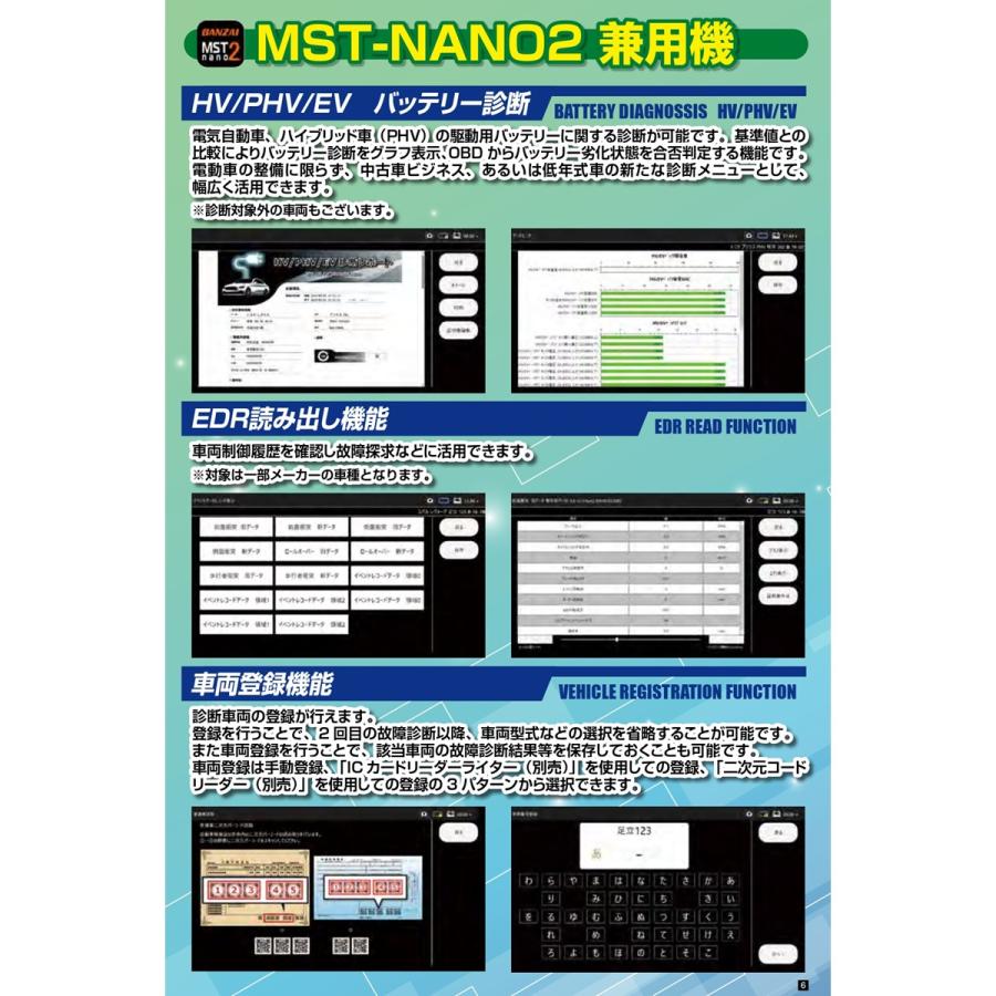 BANZAI MST-nano2 VCI 整備ソフト無 MST-NANO2-U メーカー直送