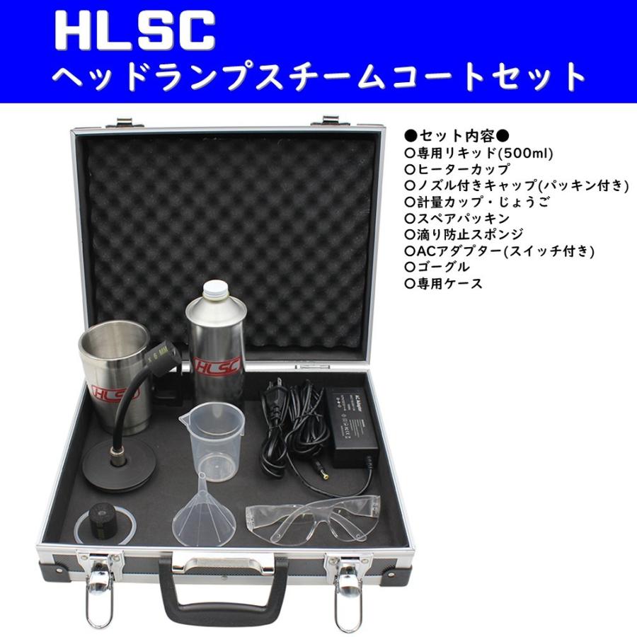 HLSC ヘッドランプスチームコートセット　新品