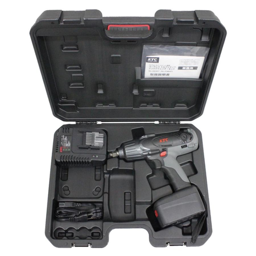 KTC コードレス トルクリミット インパクトレンチセット 12.7sq KTC コードレス トルクリミット インパクトレンチセット 12.7sq